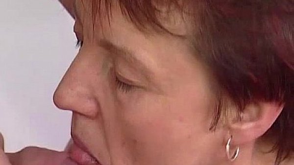 Redhead granny getting fucked