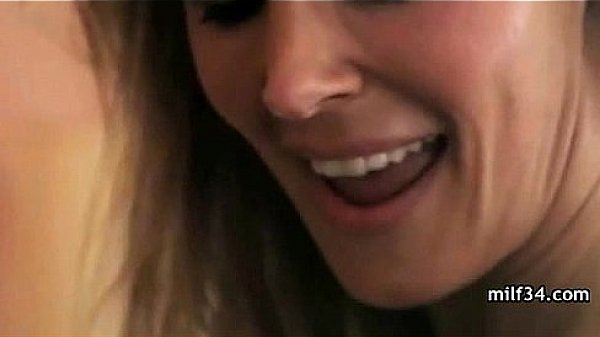 Horny big tit milf loves anal