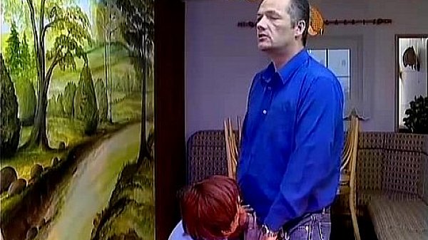 Chubby mature giving good blowjob