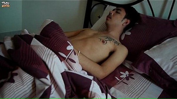 Thai Gay Boy Kai jerking his cock