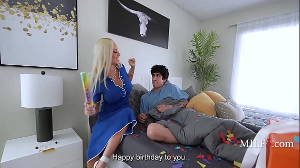 Bad Bella Convinces Dorky step Son To Impregnate Her - Hayden Wild