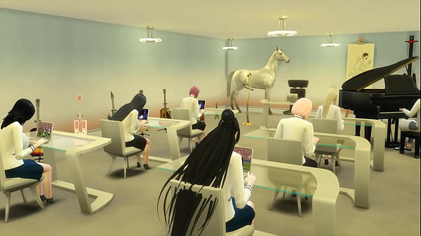 Naruto Elite Cap 7 giving the music class Madara catches one of his students watching porn and she can't hold it they made a threesome he gives her very hard in that ass he ends up inside 