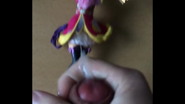 cum shot on figure.MOV  