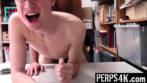 Mal Officer Takes the Guy Into His Custody for Stripsearch - Perps4k