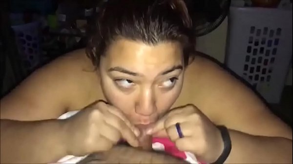 Fat Couple - Homemade POV Blowjob