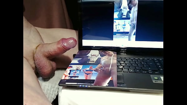 cum sprayed on a kinky slut and the cock of a horny guy 