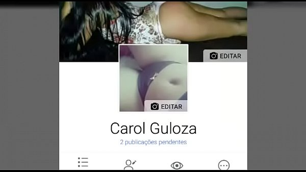 Carol gulosa dando a buceta gostoso