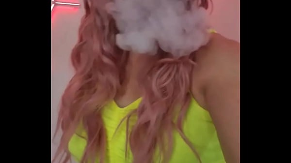 Just a sexy smoking fetish, vape addict, chastity locked, sloppy spitting, Sissy femboy whore... doing her Thang! ??...  