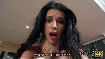 HUNT4K. Her dream gift was to put her pussy  