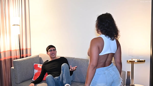 Exotic Big Booty Milf Makes Young Guy Creampie Her!!!