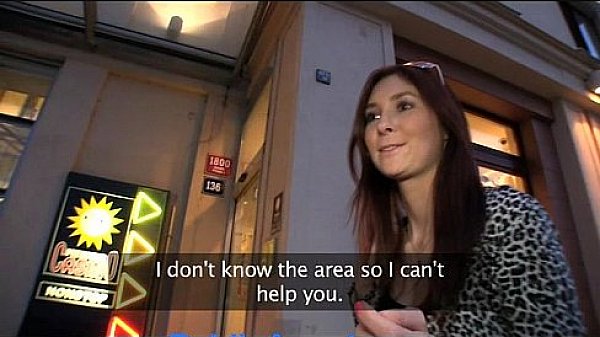 PublicAgent Sexy brunette fucked outdoors