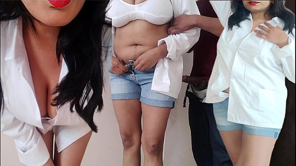 कॉलेज प्रशिक्षु नर्स निजी केबिन में डॉक्टर का बड़ा लण्ड चूसती है