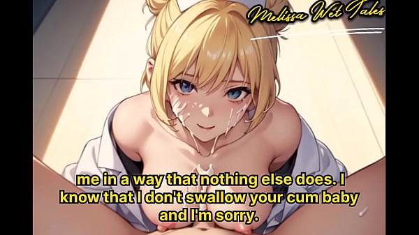 Your wife's side hustle at the sperm bank ain't just collecting jizz, she's giving handjobs and blowjobs to those desperate donors (AI ART)