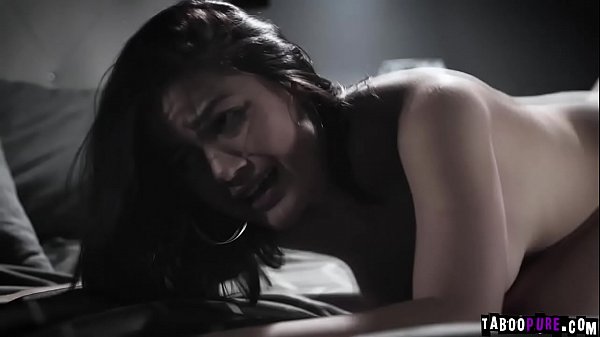 Brunette teen obsessed with having anal sex with stepbro!