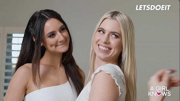 Sweet Lesbians Jill, Eliza & Jewelz Seduce Each Other Into Girl On Girl Fun - A GIRL KNOWS 