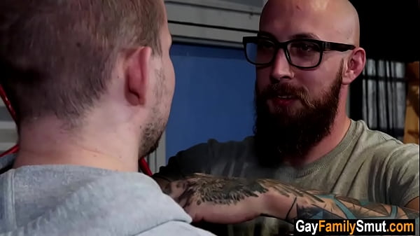 Gay step uncle fucked him bareback  