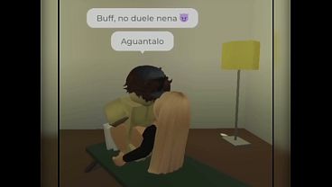 Putita robloxiana es follada por ser una guarra