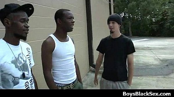 White sexy twinks banged my black gay men 01