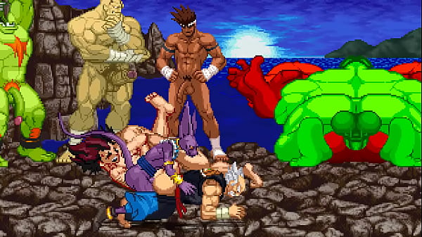 Gay Fight Between Bara Heihachi & Bara Beerus  