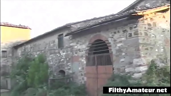 A kinky lady gets fucked in the countryside in vintage video  