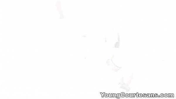 Young Courtesans - For this hottie in black hold-up stockings being a courtesan  