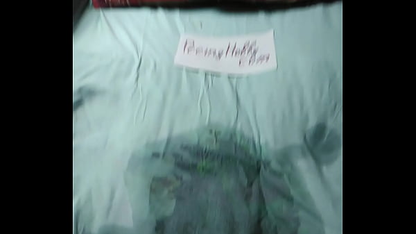 Girl pee bed in a hostel