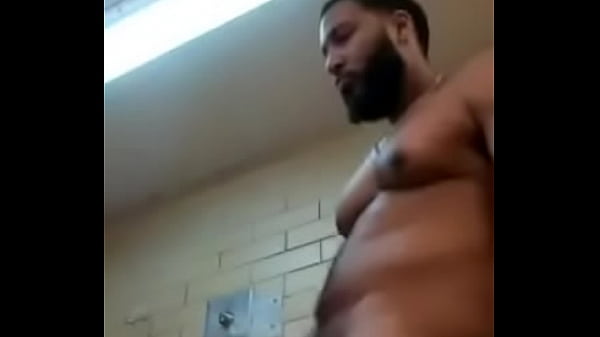 Hot Thug In Prison With Ass and Jacking Off Black Dick