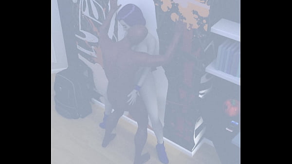 Raven getting that lovely Wall ride action made by shadowyartsdirty  