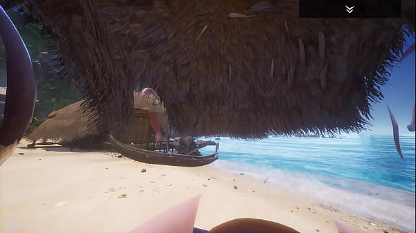 Big Ass/Tit Black Milf (Indra) gets pussy pounded by Big White Cock and has Multiple Orgasms on the Beach  