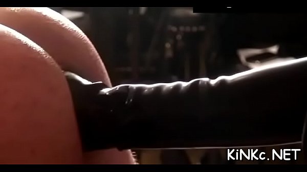 Hard footjob and ball crushing