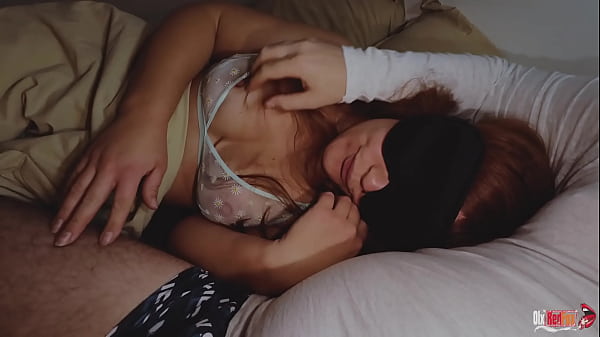 Sharing a bed with my stepmom and cumming on her big ass