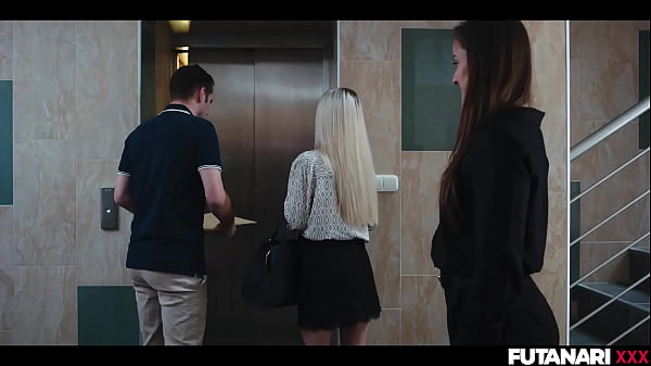 Cute Petite Blonde Girl Nata Gold Facefucked by Horny Real Life Futa Shemale Amirah - It Follows Parody