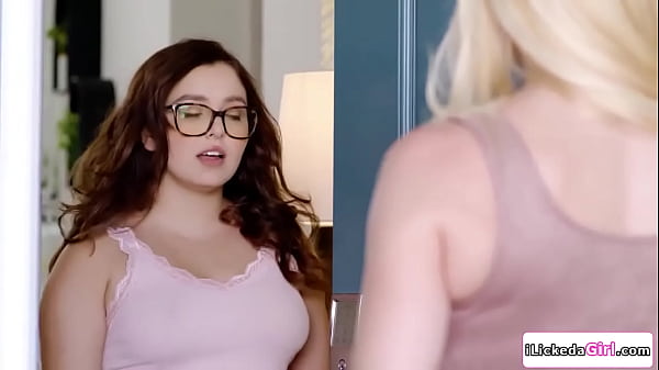 Jade Baker and her bff Britney Light post daring videos to get attention.They get carried away,Jade removes her bra then goes down licking her pussy.