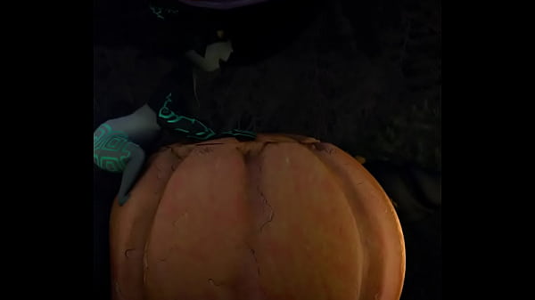 Big Futanari Midna Fucking Pumpkin!  