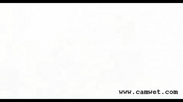 Sexy glass vibrator  in the bath