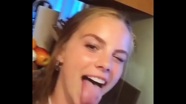 Cumming all over anna shumates nice pink tongue