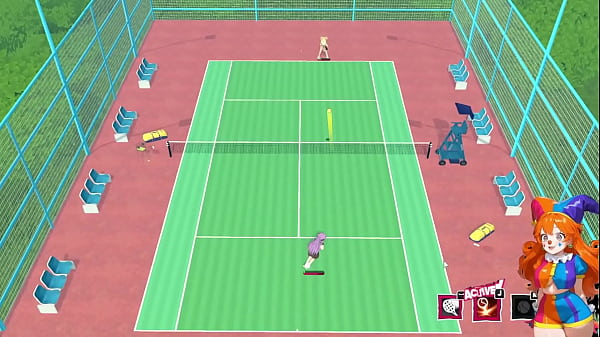 Academy Love Saga Tennis Angels EX - Part3 - Rachelle standing sex in the shower  