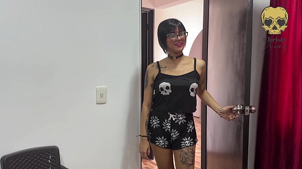 Surprised by my roommate and we ended up in a delicious fuck