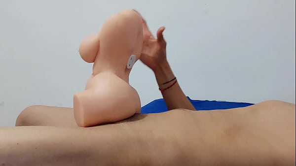 straight man fucking silicone doll - hot sex  