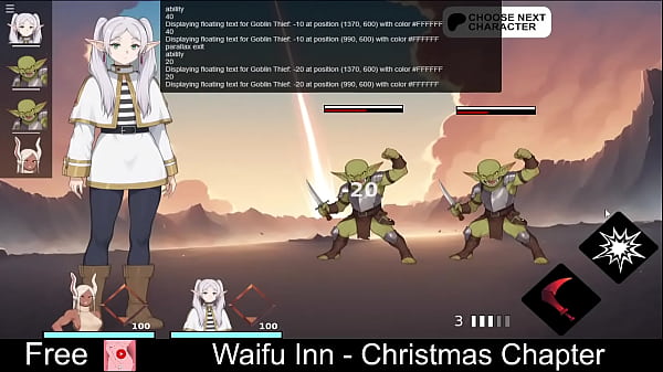 Waifu Inn (free game itchio) Visual Novel