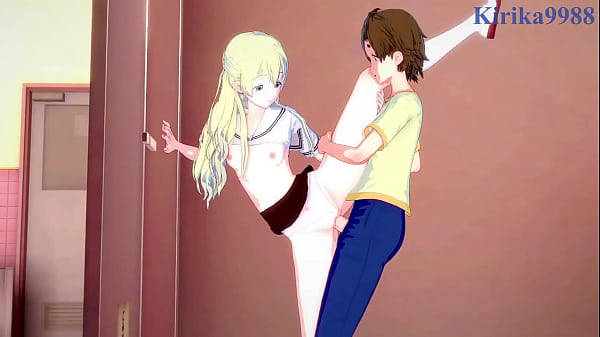 Kasumi Nomura and Olivia and Chisato Higuchi intense futanari sex. - Asobi Asobase Hentai