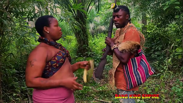 Strange BBW woman gave me sweet doggy style in the forest while hunting for bush meat and guess what happen to me