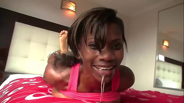 Black Ebony Fit Girl Sucks And Fucks Hung White Dick Panties To The Side And POV Until Cumshot Facial Erupts And Seals The De  