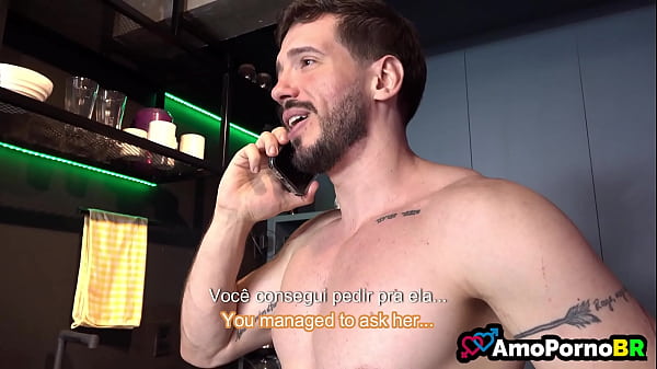 Minha Madrasta veio trazer compras aqui em casa