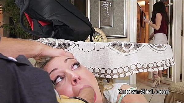 Teen girlfriend caught by her stepmom