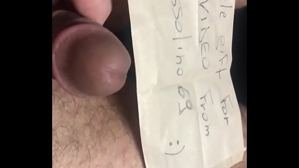 Video de v&eacute;rification avec petite coul&eacute;e de sperme 