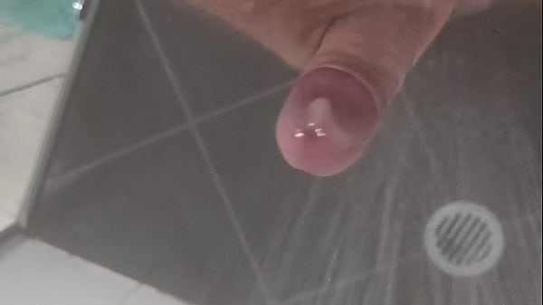 Cumming in the shower