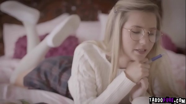 Teen and her BFF trick mean step brother into fucking his 