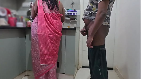 Boy showing cock to servant