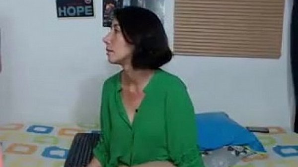 Sexy teens put on an erotic show